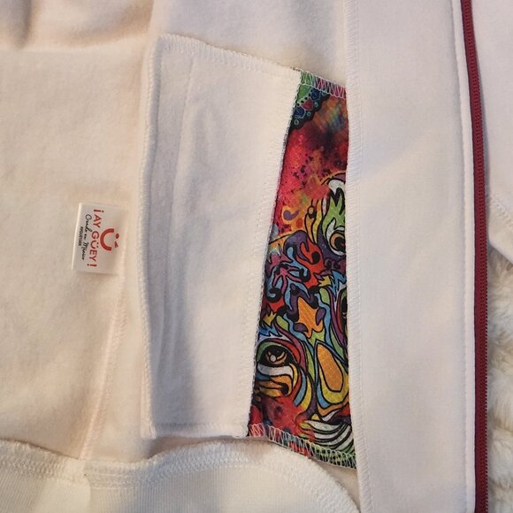 ¡Ay Güey! (Medium) Hoodie Zip-Up Jacket - Picture 7 of 12